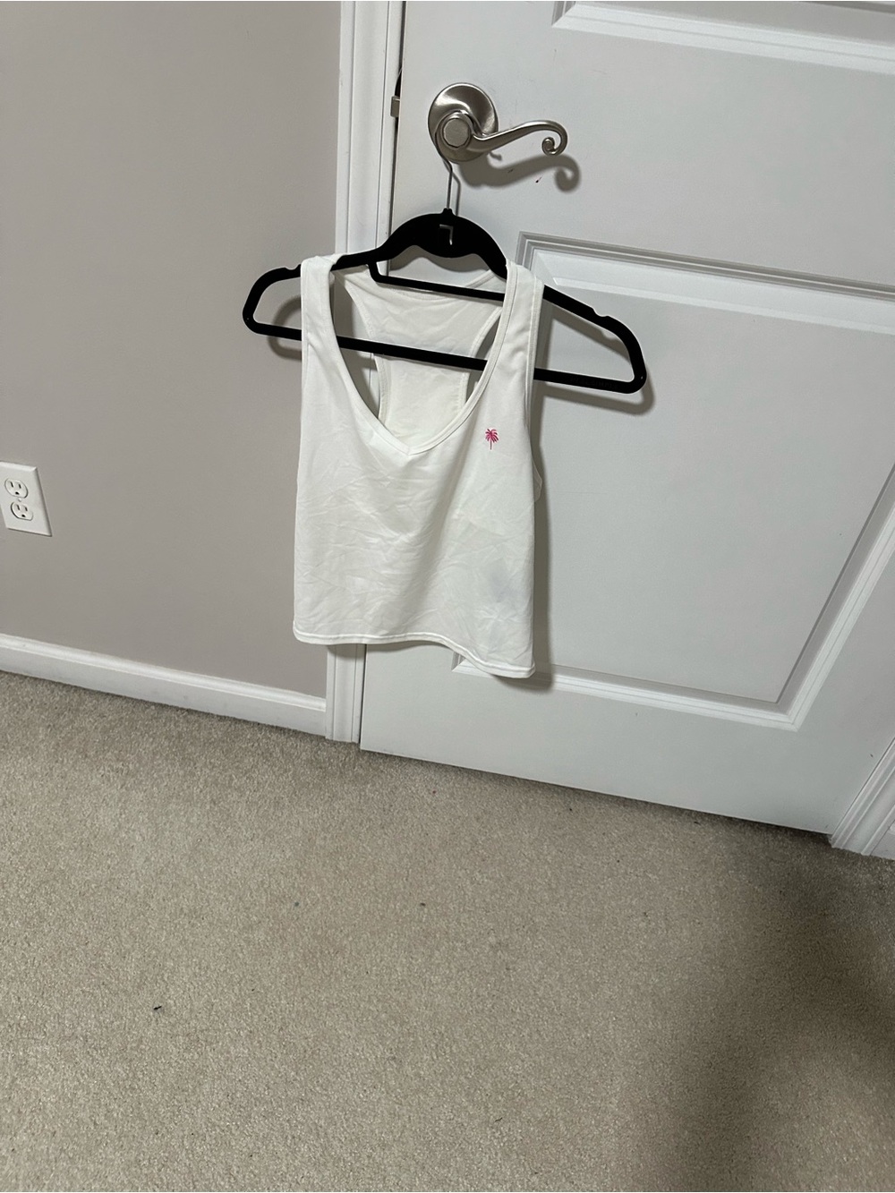 Lilly Pulitzer White Racerback Tank - Picture 4 of 6